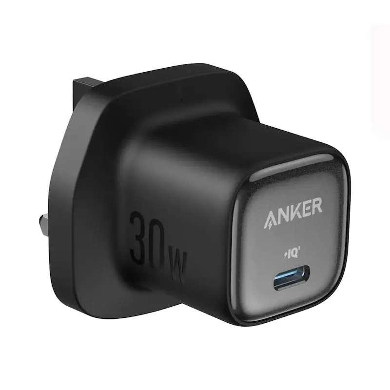 شارژر دیواری 30 وات انکر مدل Anker Zolo Charger A2698 با گارانتی 18 ماهه شرکتی