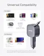 شارژر فندکی 75 وات انکر مدل Anker Nano Car Charger A2738 با گارانتی 18 ماهه شرکتی