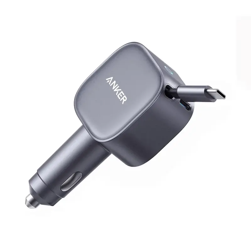 شارژر فندکی 75 وات انکر مدل Anker Nano Car Charger A2738 با گارانتی 18 ماهه شرکتی