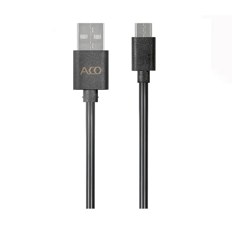 کابل تبدیل USB به USB-C آکو مدل Aco Super Charge طول یک متر با گارانتی ۱۸ ماهه شرکتی