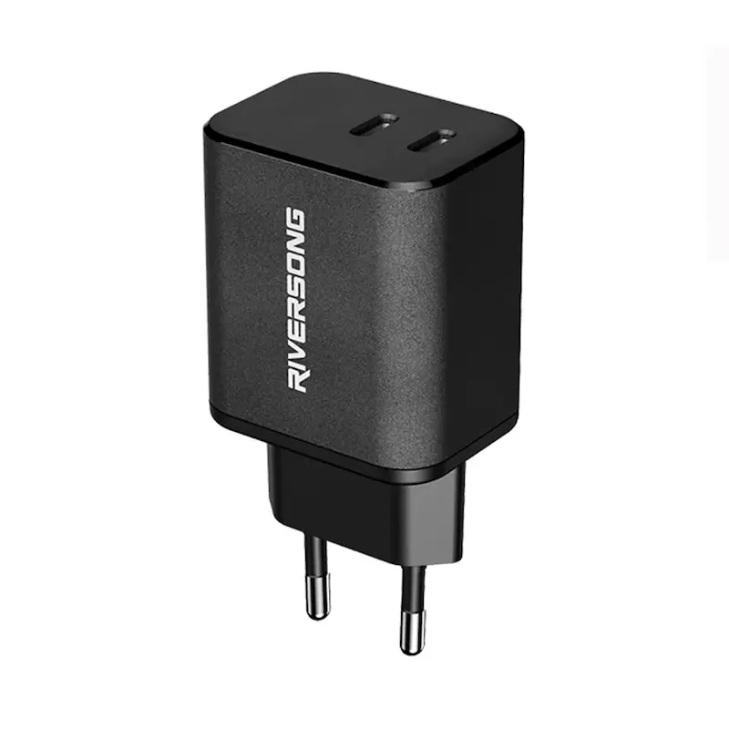 شارژر دیواری 45 وات ریورسانگ مدل Riversong PowerKub G45 AD101 با گارانتی 18 ماهه شرکتی
