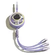 کابل تبدیل USB به USB-C / microUSB / لایتنینگ پرووان مدل ProOne SKY Series PCC128R توان 100 وات طول 1.2 متر با گارانتی 18 ماهه شرکتی