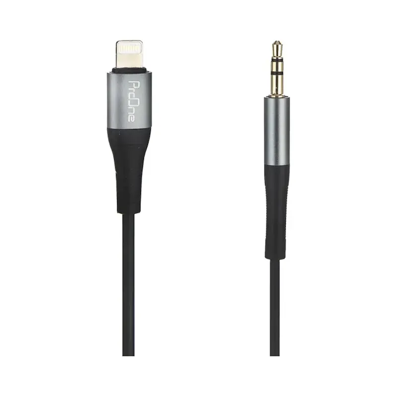 کابل تبدیل لایتنینگ به AUX مدل ProOne PCA48 طول 1 متر با گارانتی 18 ماهه شرکتی