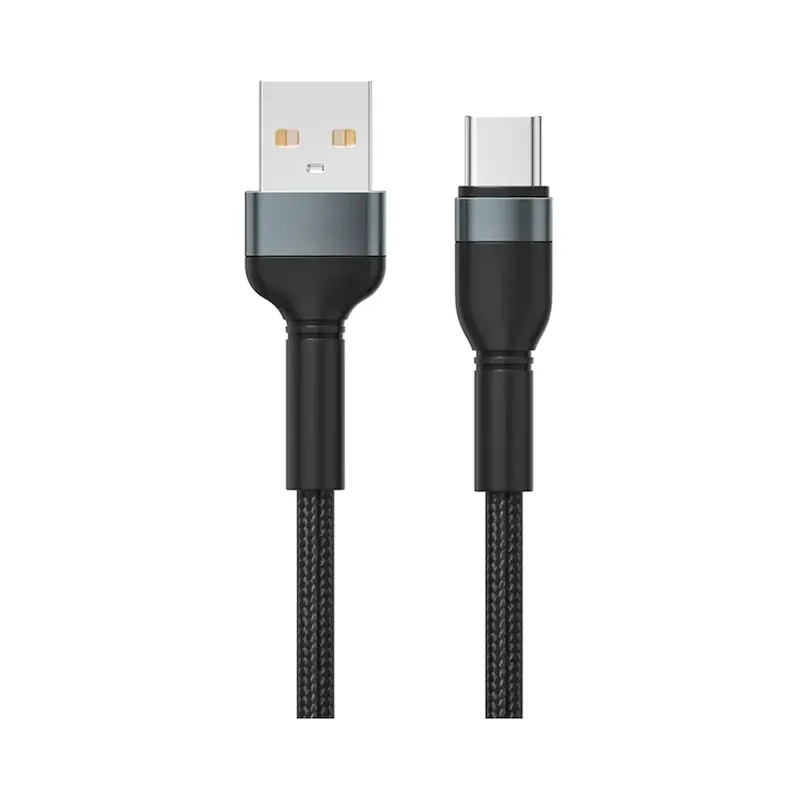 کابل شارژ USB به USB-C پرووان مدل ProOne PCC146 جریان 2.1 آمپر طول 1.2 متر با گارانتی 18 ماهه شرکتی