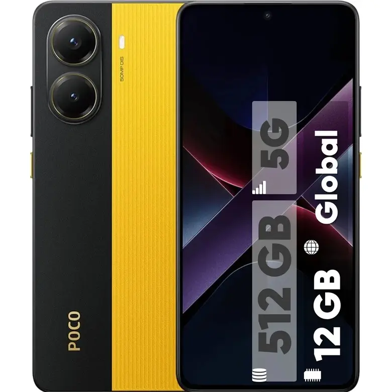 گوشی شیائومی Poco X7 Pro رجیستر‌شده دو سیم‌کارت 512 گیگابایت با رم 12 گیگابایت - گلوبال