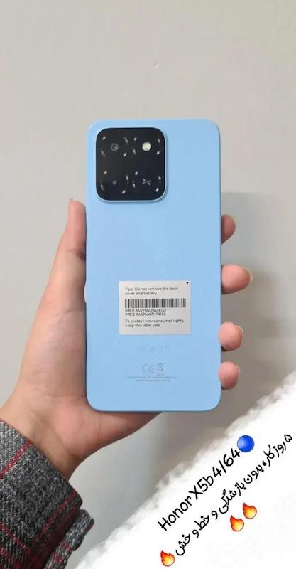 گوشی کارکرده آنر X5b دو سیم‌کارت 64 گیگابایت با رم 4 گیگابایت - ( در حد آک )