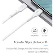 کابل تبدیل USB-C به لایتنینگ مک دودو مدل CA-729 طول 1.2 متر