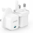 شارژر دیواری 20 وات انکر مدل PowerPort III 20W Cube A2149