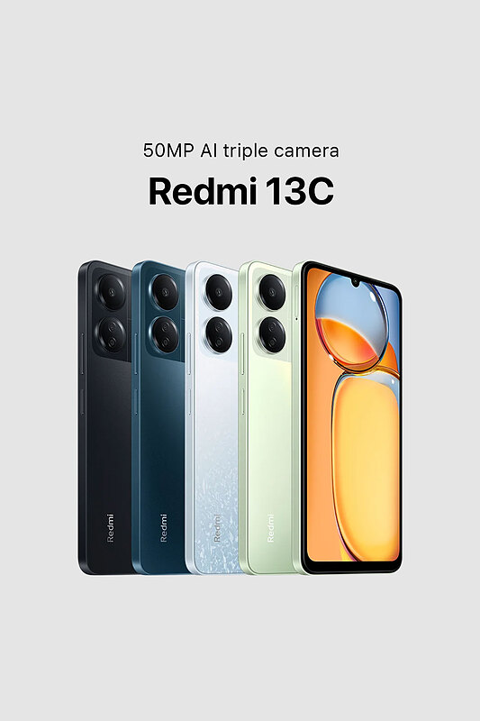 گوشی شیائومی مدل Redmi 13C | با گارانتی 18 ماهه شرکتی