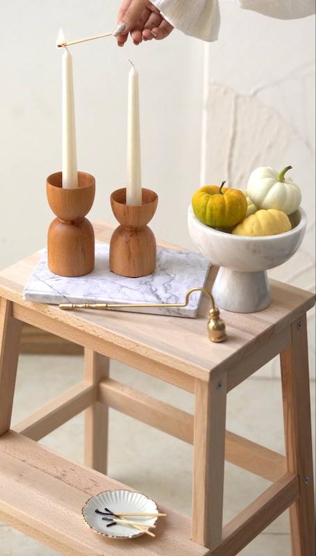 شمعدان ساعت شنی 