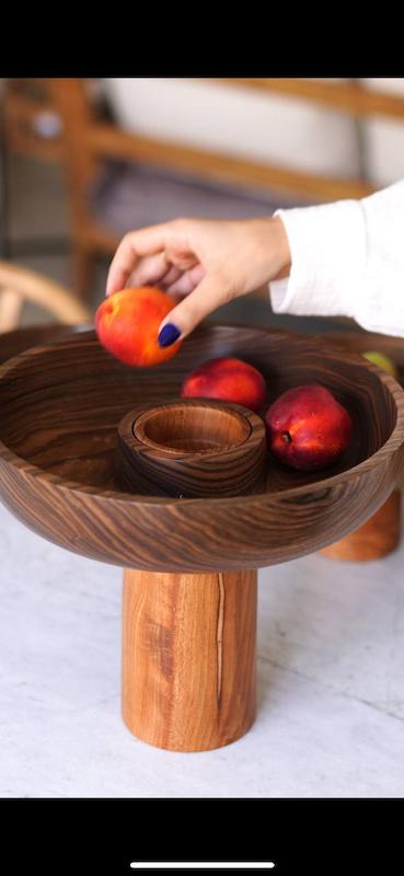 استند مزه دورنگ پایه دار