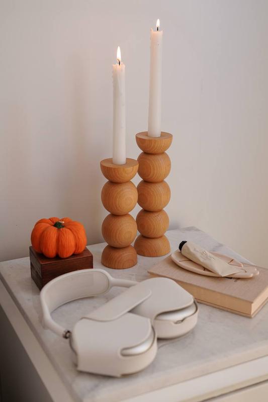 شمعدان گوی جفت