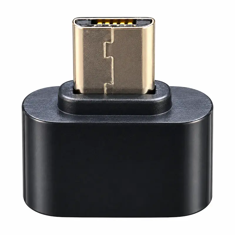 مبدل OTG میکرو USB به USB مشکی