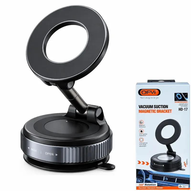 هولدر مغناطیسی خودرو OFYI HD-17 با پایه مکنده