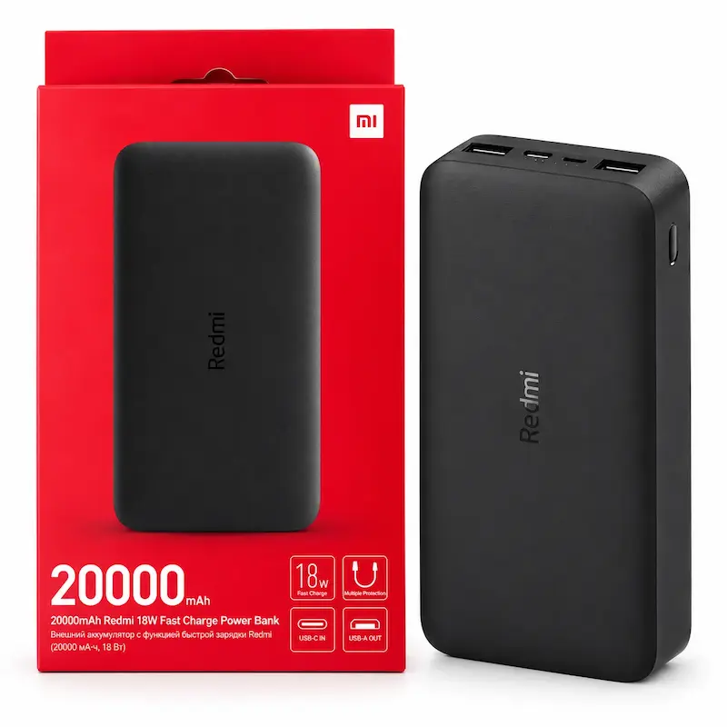 پاوربانک ردمی 20000 میلی آمپر مدل PB200LZM