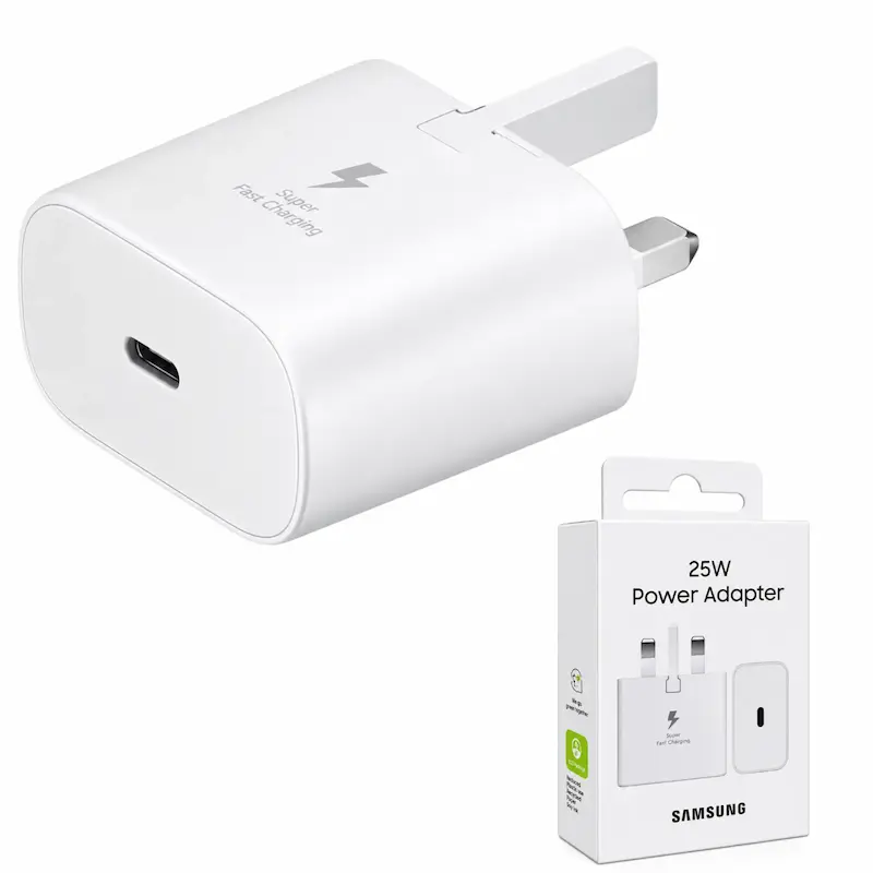 شارژر دیواری ۲۵ وات سامسونگ مدل EP-T2510سفید