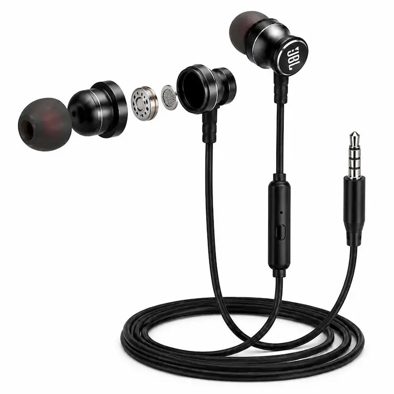 میکروفون و کنترل صدا روی کابل هندزفری JBL JB231