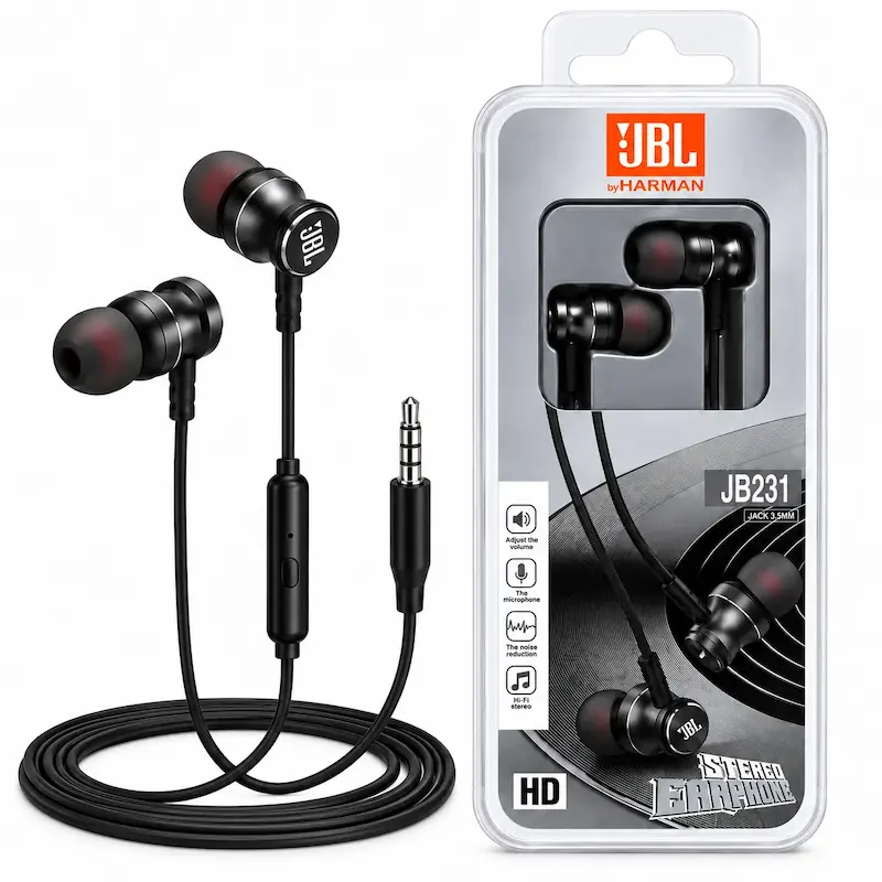 هندزفری سیمی JBL مدل JB231 مشکی