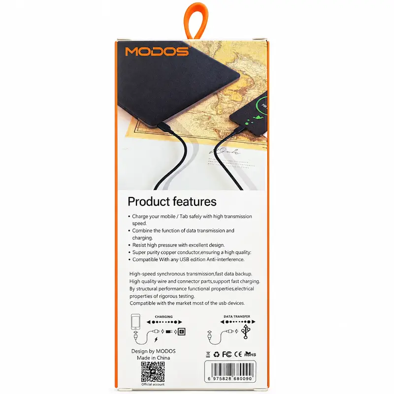 کابل شارژ مودوس مدل C43M