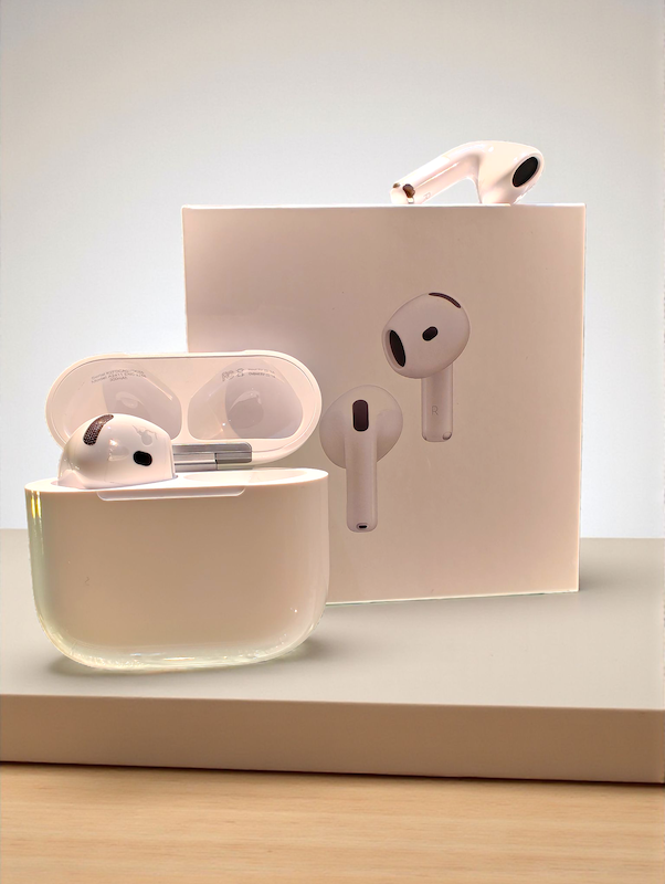 هدفون بلوتوثی اپل مدل AirPods 4 فاقد قابلیت نویز کنسلینگ، درگاه شارژ USB Type-C