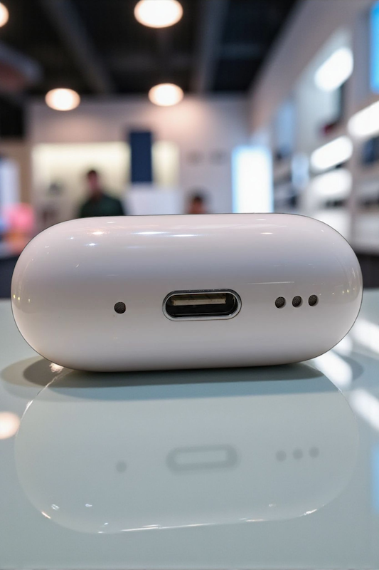 هدفون بلوتوثی اپل مدل AirPods 4 فاقد قابلیت نویز کنسلینگ، درگاه شارژ USB Type-C