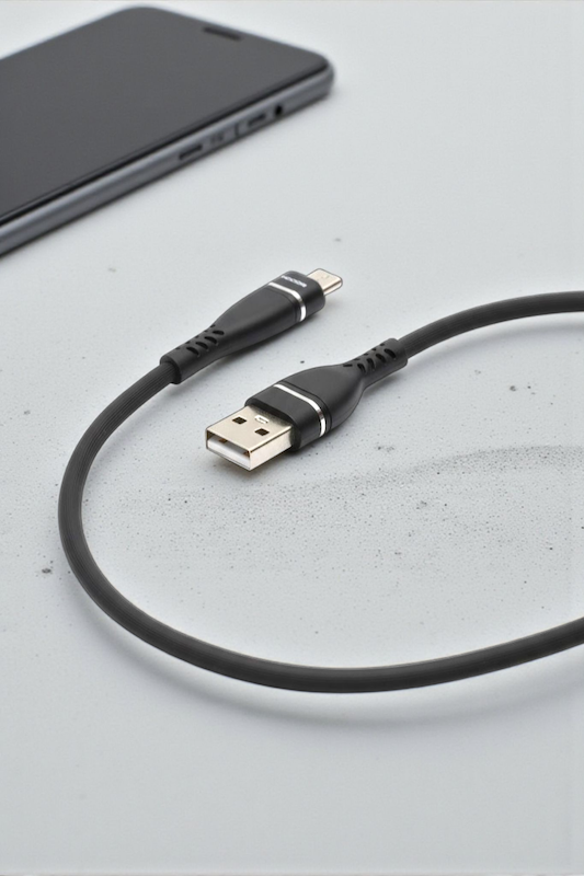 کابل USB به Micro USB مودوس مدل C48M – یک متری، پوست ماری، خروجی 3.1A