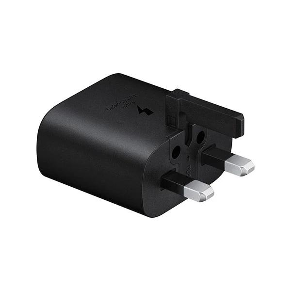شارژر دیواری ۲۵ وات سامسونگ مدل EP-TA800 مشکی