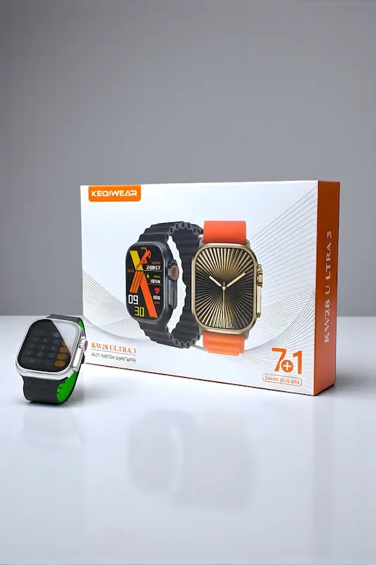 ساعت هوشمند مدل KW28 Ultra3 سایز 49 میلیمتری