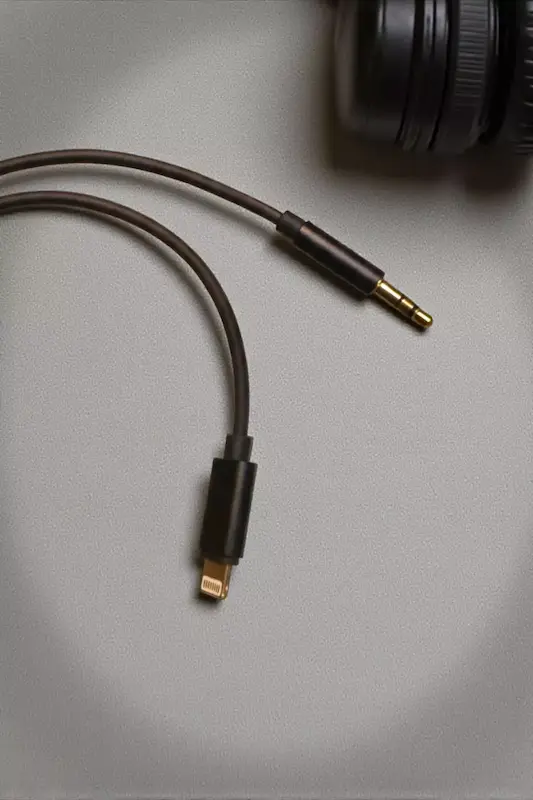 کابل تبدیل لایتنینگ به AUX مدل Adapter Cable طول 1 متر