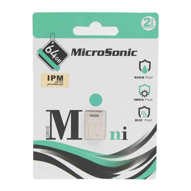 فلش مموری میکروسونیک مینی USB2.0 - 64 گیگابایت