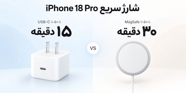 شارژ سریع iPhone 18 Pro؛ چه شارژر و کابلی لازم است؟
