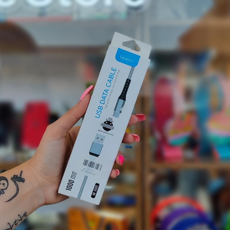 کابل شارژ VERITY CB3132T TYPE - C