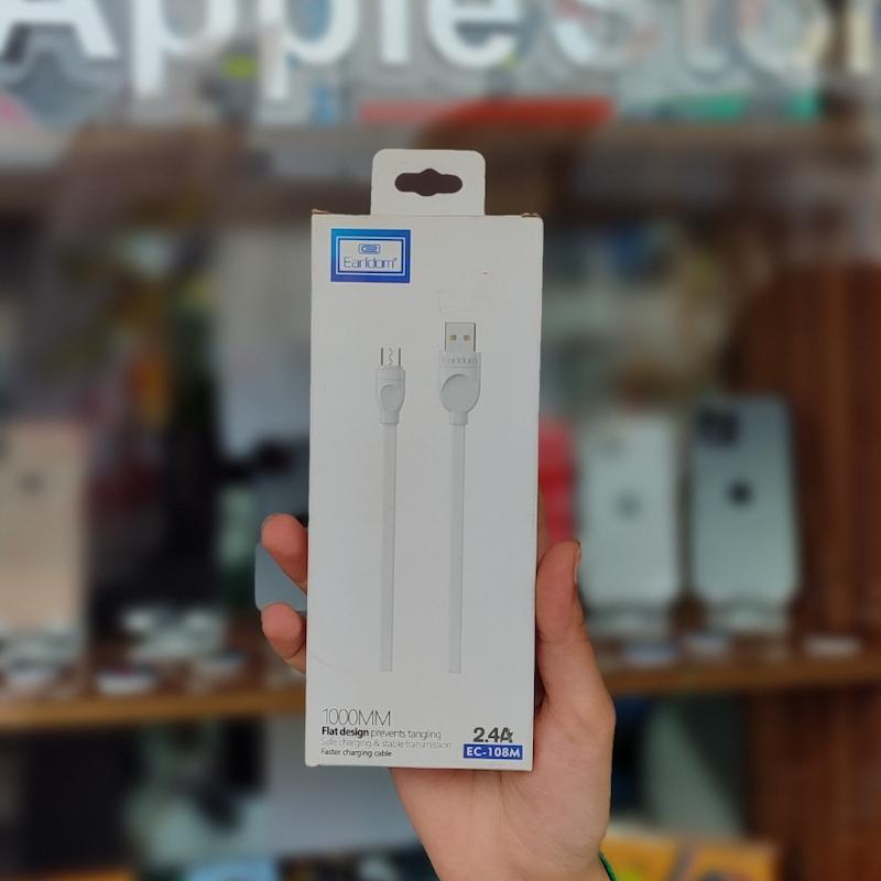 کابل تبدیل USB به Micro-USB ارلدام مدل EC-108m 