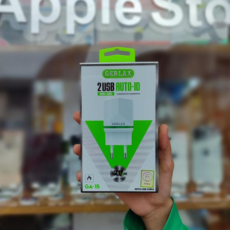 کابل شارژ و آداپتور تایپ سی مدل Gerlax GA-15