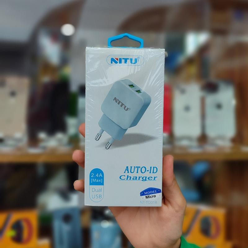 شارژرNITU NT-TC18 با کابل MicroUsb