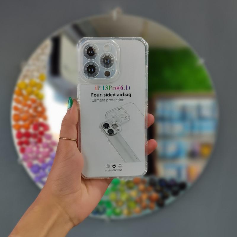 گارد سیلیکونی بی رنگ آیفون 13PRO