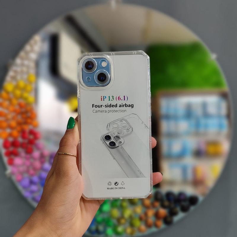گارد سیلیکونی بی رنگ آیفون 13
