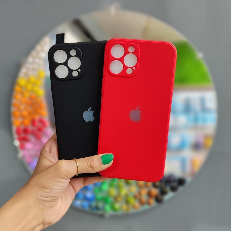 گارد سیلیکونی رنگی 12PRO MAX