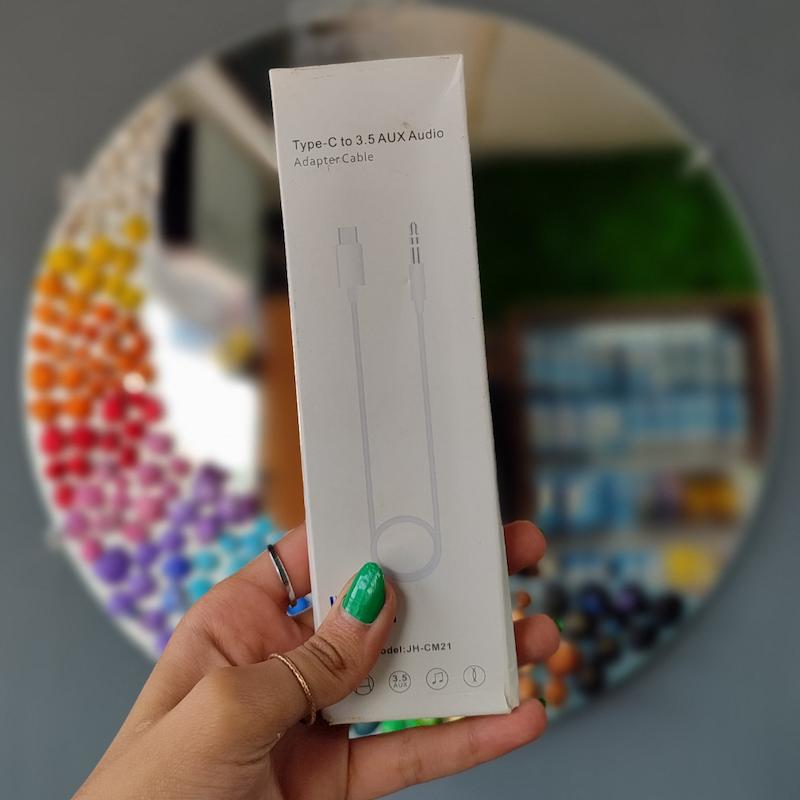 کابل TYPE-C به AUX مدل JH-CM21