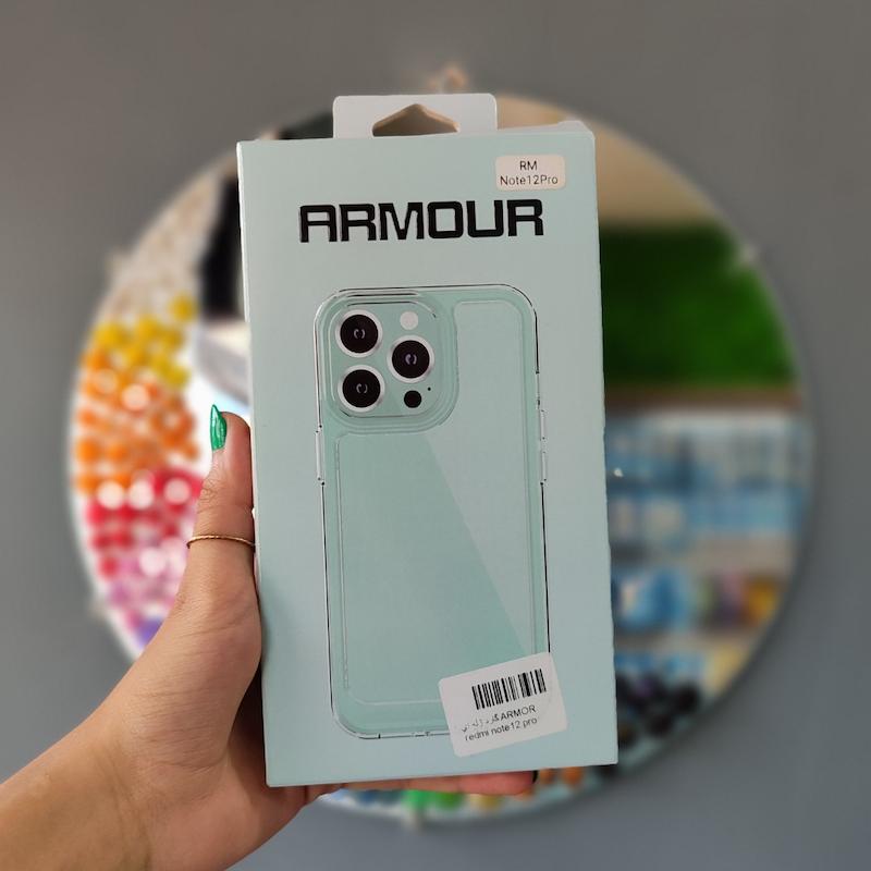 گارد سیلیکونی بی رنگ RM NOTE 12PRO