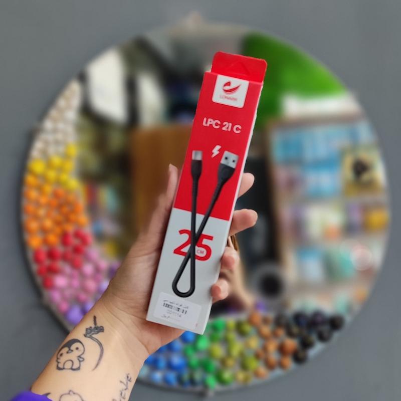 کابل کوتاه تایپ سی LONARK