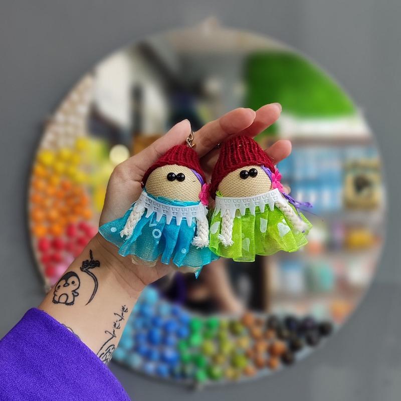 جاکلیدی عروسک روسی کوچیک