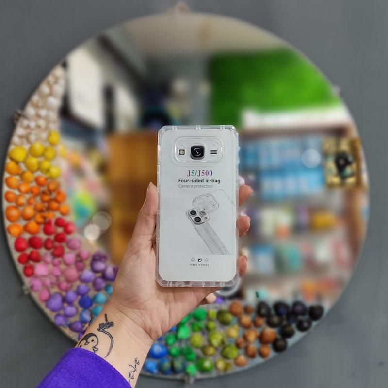 گارد سیلیکونی بی رنگ J5