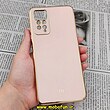 قاب گوشی Redmi Note 11 Pro 4G Global - Redmi Note 11 Pro 5G Global شیائومی طرح ژله ای مای کیس گلد لاین دور طلایی محافظ لنز دار گلبهی کد 422