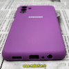 قاب گوشی Galaxy A04s سامسونگ سیلیکونی اورجینال سورا SORA پاک کنی درجه یک زیربسته بنفش محافظ لنز دار کد 90