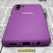 قاب گوشی Galaxy A04s سامسونگ سیلیکونی اورجینال سورا SORA پاک کنی درجه یک زیربسته بنفش محافظ لنز دار کد 90
