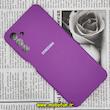 قاب گوشی Galaxy A04s سامسونگ سیلیکونی اورجینال سورا SORA پاک کنی درجه یک زیربسته بنفش محافظ لنز دار کد 90