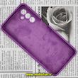 قاب گوشی Galaxy A04s سامسونگ سیلیکونی اورجینال سورا SORA پاک کنی درجه یک زیربسته بنفش محافظ لنز دار کد 90