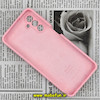 قاب گوشی Galaxy A04S سامسونگ سیلیکونی اورجینال سورا SORA پاک کنی درجه یک زیربسته صورتی محافظ لنز دار کد 92