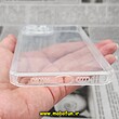 قاب گوشی iPhone 12 Pro Max آیفون طرح ژله ای شفاف بی رنگ ایربگ دار کپسولی محافظ لنز دار کد 546